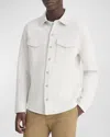 Vince Men & Apos;s Solid 4-pocket Shirt Jacket In Neutral