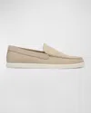 Vince Sonoma Suede Loafer In Neutral