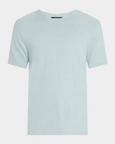 VINCE MEN'S BIRDSEYE JACQUARD PIMA COTTON T-SHIRT