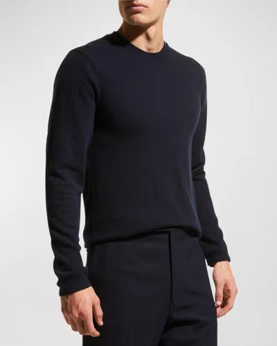 Vince Men's Cashmere Crewneck Sweater In Coastal