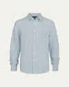 Vince Men's Classic Micro-houndstooth Sport Shirt