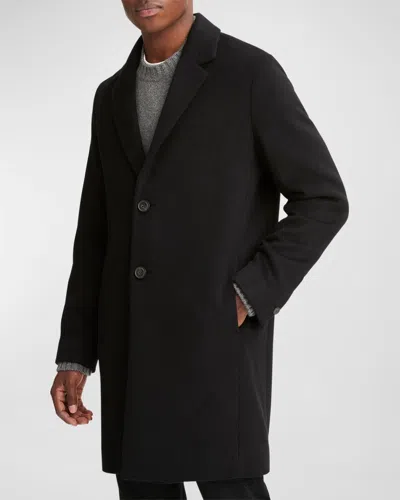 VINCE MEN'S CLASSIC WOOL-BLEND TOPCOAT