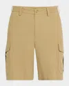 Vince Cotton And Linen Cargo Shorts