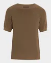 Vince Raglan Short Sleeve Sweater
