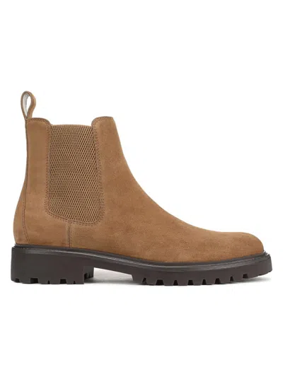 VINCE MEN'S DAVE SUEDE CHELSEA SHORT BOOTS