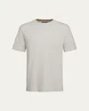 Vince Men's Double-neck Pima Cotton T-shirt