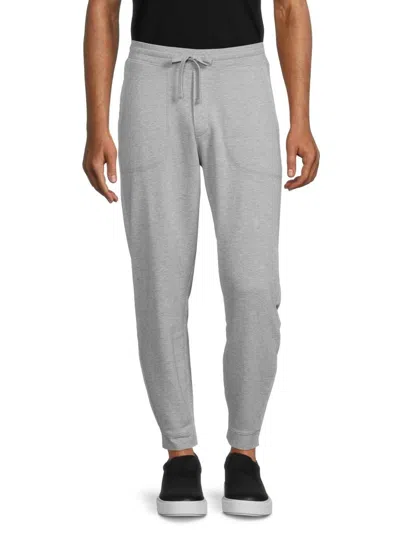 Vince Men's Drawstring Joggers In Heather Grey