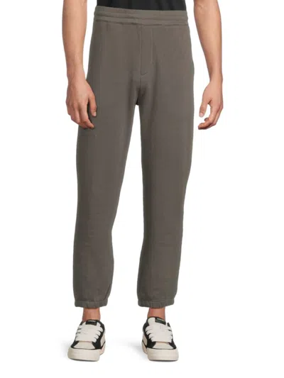 Vince Men's Elasticized French Terry Cotton Sweatpants In Gray