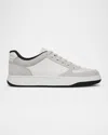 Vince Fresco Court Sneaker In Horchata/chalk White