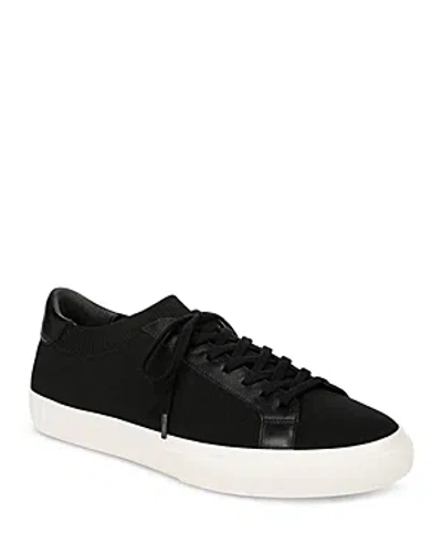 Vince Men's Fulton Knit Lace Up Trainers In Black