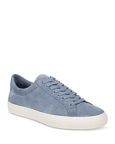 Vince Men's Fulton Suede Oxford-style Sneakers In Surf Blue