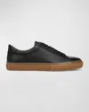 Vince Fulton Sneaker In Black Tumble