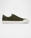 Vince Fulton Sneaker In Olive Green