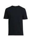 Vince Men's Garment-dyed Crewneck T-shirt In Washed Coastal