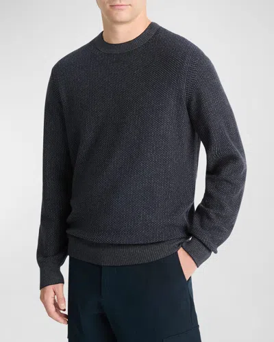 VINCE MEN'S GEOMETRIC JACQUARD SWEATER