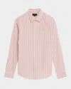Vince Stripe Classic Fit Button-up Shirt