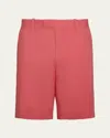 Vince Men's Italian Cotton Extended-tab Shorts