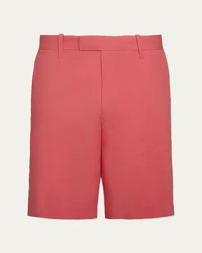 Vince Men's Italian Cotton Extended-tab Shorts