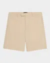 Vince Men's Italian Cotton Extended-tab Shorts