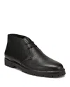 Vince Men's Jerome Black Leather Lace Up Desert Boot