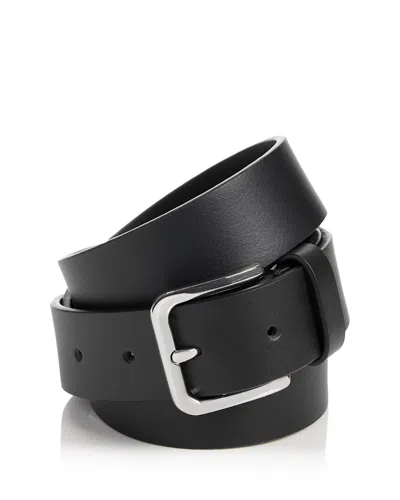 Vince Men's Leather Belt In Black
