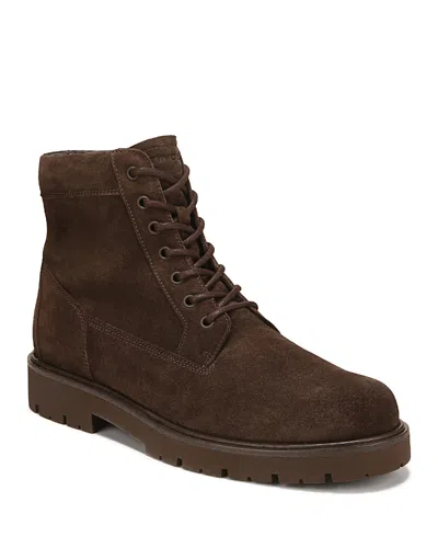 Vince Men's Lennox Suede Boots In Brown