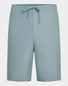 Vince Lightweight Hemp Shorts In Lagoon