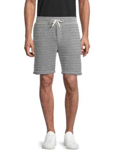 Vince Men's Loose Knit Pull-on Shorts In Grey