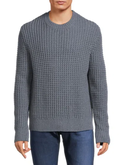 Vince Men's Macro Waffle Knit Crewneck Sweater