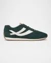 Vince Oasis Runner Sneaker In Evergreen