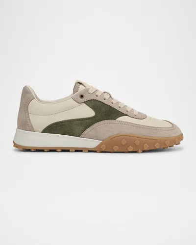 VINCE MEN'S PALLISADES SUEDE AND LEATHER RUNNER SNEAKERS