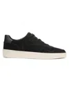 Vince Men's Peyton Suede Oxford Sneakers In Black
