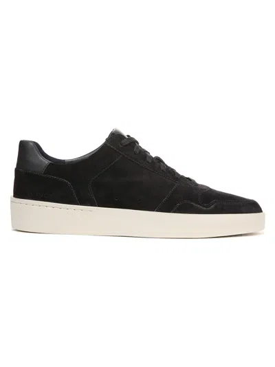 Vince Men's Peyton Suede Oxford Sneakers In Black