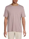 Vince Men's Pima Cotton T-shirt In Pink