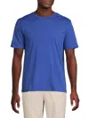 Vince Men's Pima Cotton T-shirt In Bright Cobalt
