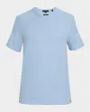 Vince Solid T-shirt In Blue