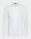 Vince Men's Pique Button-down Shirt In Multi