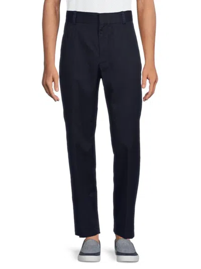 Vince Men's Solid Chino Pants In Coastal