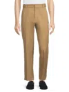 Vince Men's Solid Chino Pants In Iron Woods