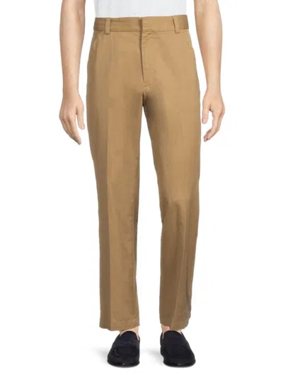 Vince Men's Solid Chino Pants In Iron Woods