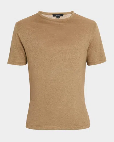 Vince Men's Solid Linen T-shirt