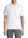 Vince Men's Solid Short Sleeve Polo