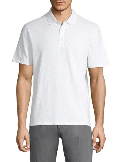Vince Men's Solid Short Sleeve Polo