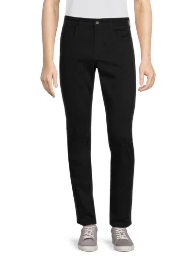 Vince Stretch Wool Slim Fit Suit Pants In Black