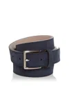 Vince Men's Suede Belt In Blue