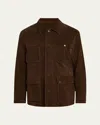 Vince Collared Flap Pockets Long Sleeves Jacket