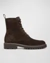 Vince Dominic Plain Toe Boot In Brown