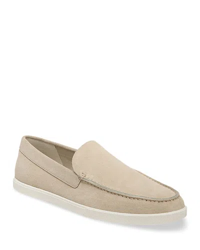 VINCE MEN'S SUEDE SONOMA MOC TOE LOAFERS