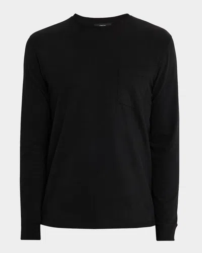 VINCE MEN'S SUEDED JERSEY T-SHIRT