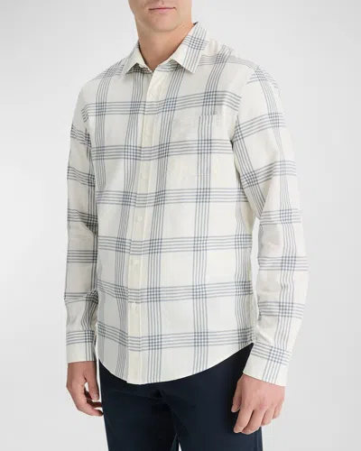 VINCE MEN'S WEST COAST PLAID SPORT SHIRT